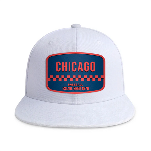 Chicago Baseball1 - White - Snapback City Caps