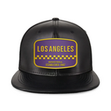 Los Angeles Basketball  - PU Leather - Snapback City Caps