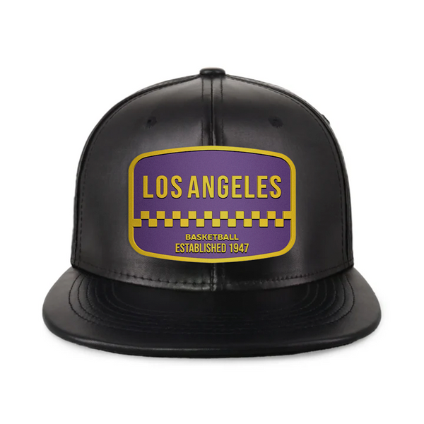 Los Angeles Basketball  - PU Leather - Snapback City Caps