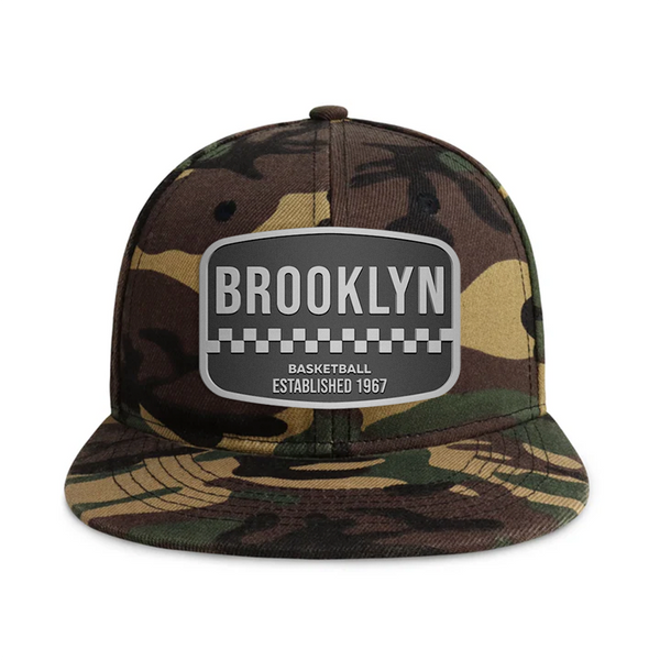 Brooklyn Basketball - Wood Camo - Snapback City Caps