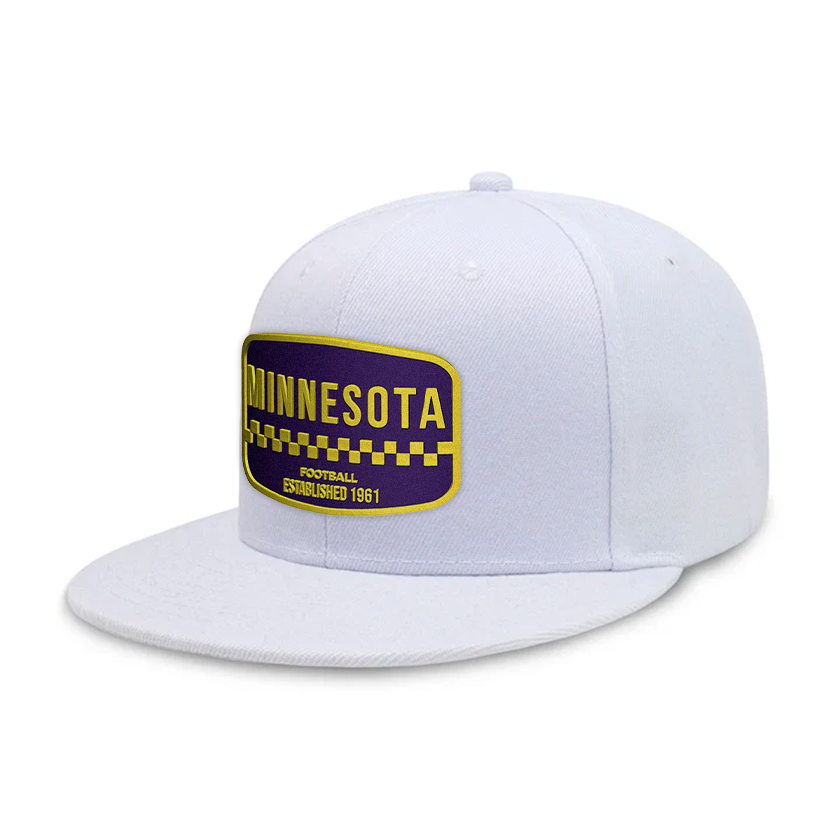 Minnesota Football - White - Snapback City Caps
