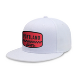Portland Basketball - White - Snapback City Caps