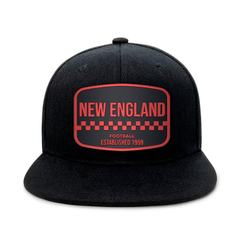 New England Football - Black - Snapback City Caps
