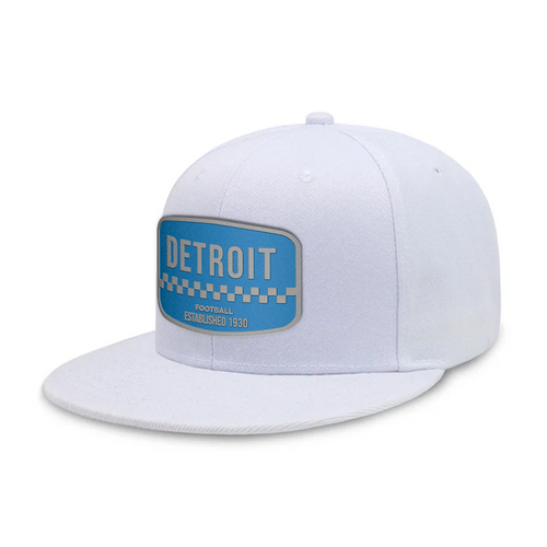 Detroit Football - White - Snapback City Caps