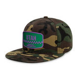 Utah Basketball - Wood Camo - Snapback City Caps
