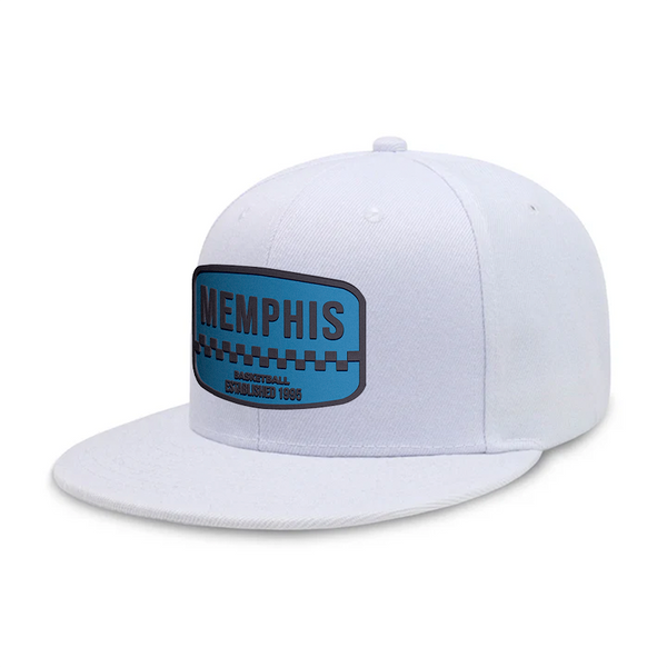 Memphis Basketball - White - Snapback City Caps