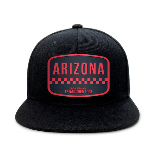 Arizona Baseball - Black - Snapback City Caps