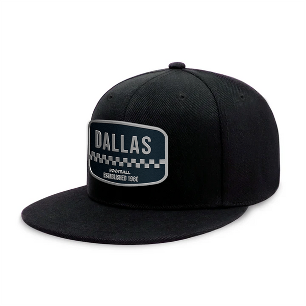 Dallas Football - Black - Snapback City Caps