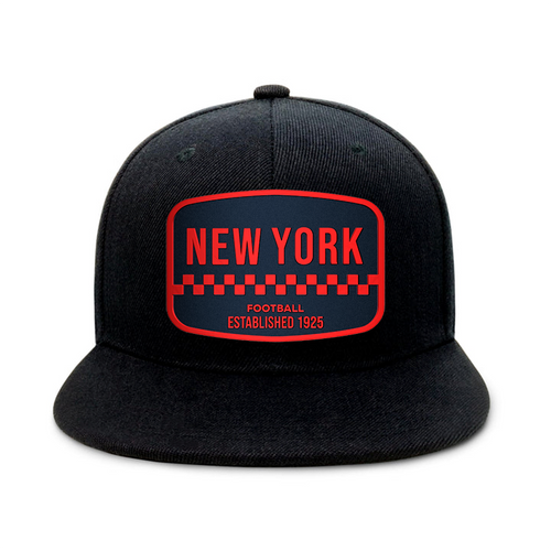 New York Football - Black - Snapback City Caps