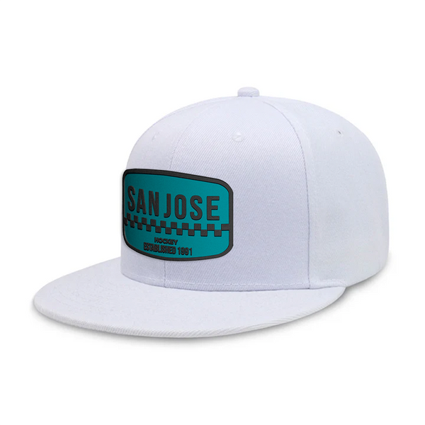 San Jose Hockey - White - Snapback City Caps