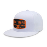 Baltimore Baseball - White - Snapback City Caps