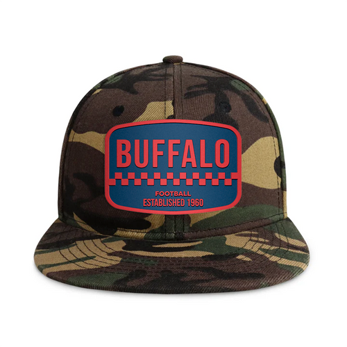 Buffalo Football - Wood Camo - Snapback City Caps