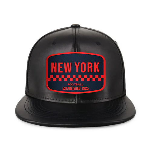 New York Football - PU Leather - Snapback City Caps