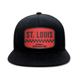 St. Louis Baseball - Black - Snapback City Caps