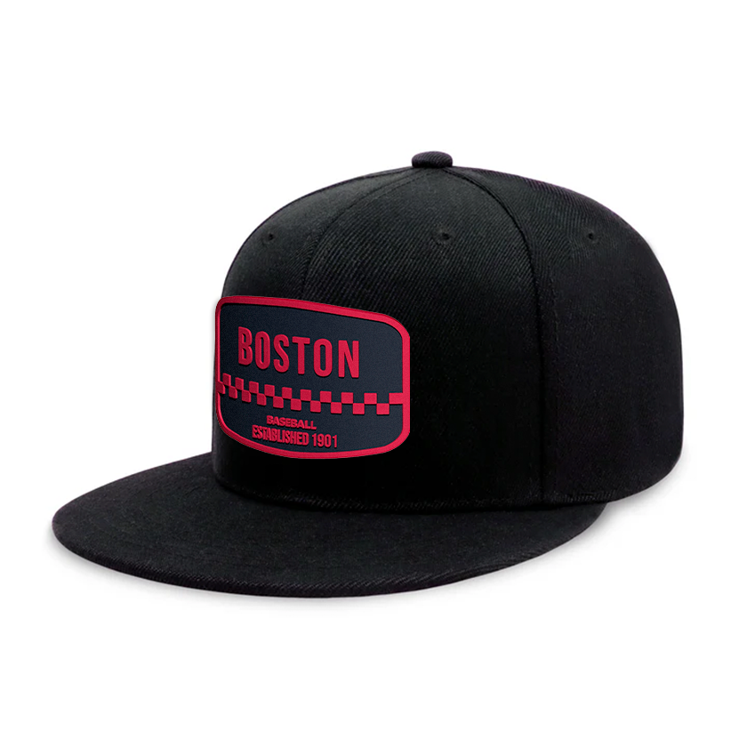 Boston Baseball - Black - Snapback City Caps