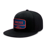 Chicago Baseball1 - Black - Snapback City Caps