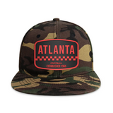 Atlanta Football - Wood Camo - Snapback City Caps