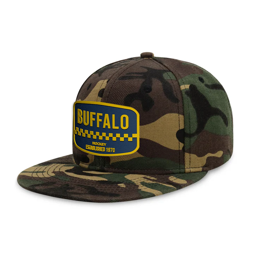 Buffalo Hockey - Wood Camo - Snapback City Caps