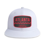 Atlanta Basketball - White - Snapback City Caps
