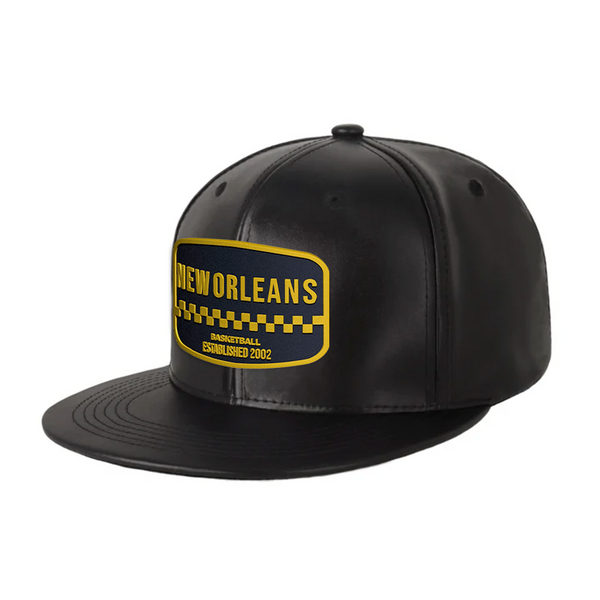 New Orleans Basketball - PU Leather - Snapback City Caps