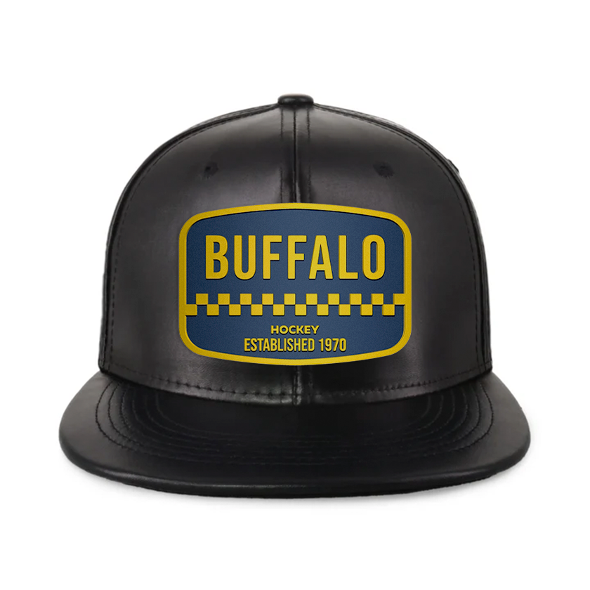 Buffalo Hockey - PU Leather - Snapback City Caps