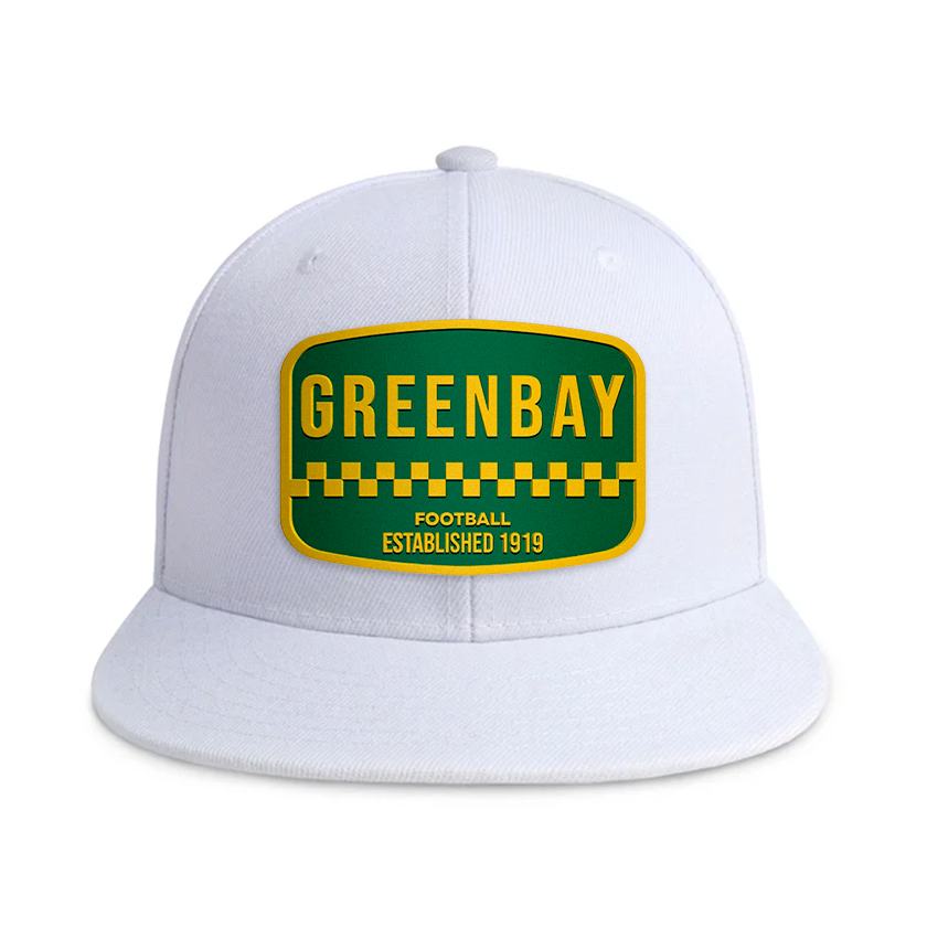 Greenbay Football - White - Snapback City Caps