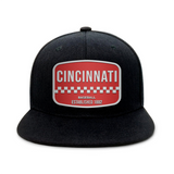Cincinnati Baseball - Black - Snapback City Caps