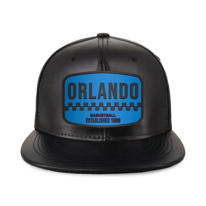 Orlando Basketball - PU Leather - Snapback City Caps