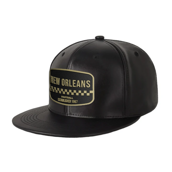 New Orleans Football - PU Leather - Snapback City Caps