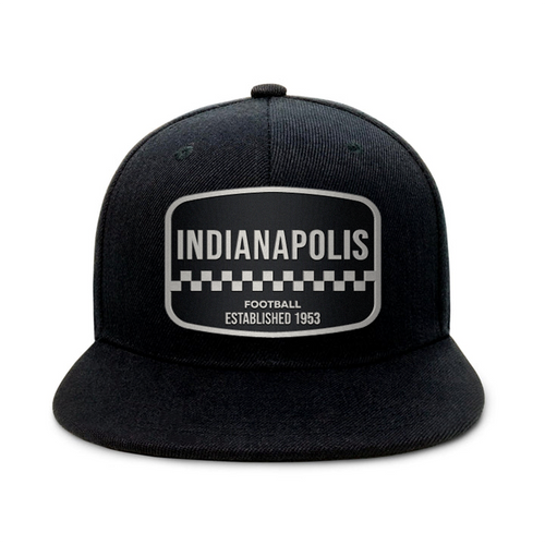 Indianapolis Football - Black - Snapback City Caps