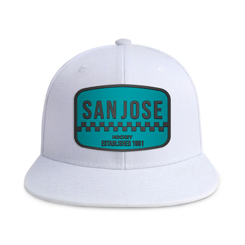 San Jose Hockey - White - Snapback City Caps