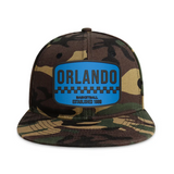 Orlando Basketball - Wood Camo - Snapback City Caps