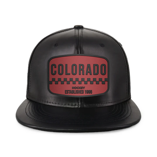 Colarado Hockey - PU Leather - Snapback City Caps
