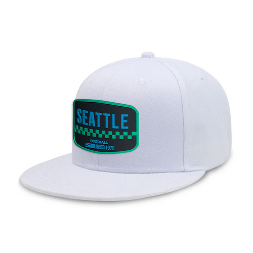 Seattle Football - White - Snapback City Caps
