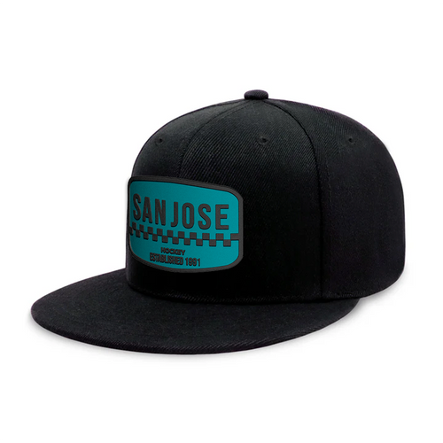 San Jose Hockey - Black - Snapback City Caps