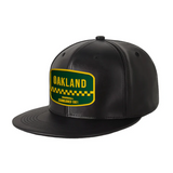 Oakland Baseball - PU Leather - Snapback City Caps