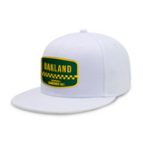 Oakland Baseball - White - Snapback City Caps