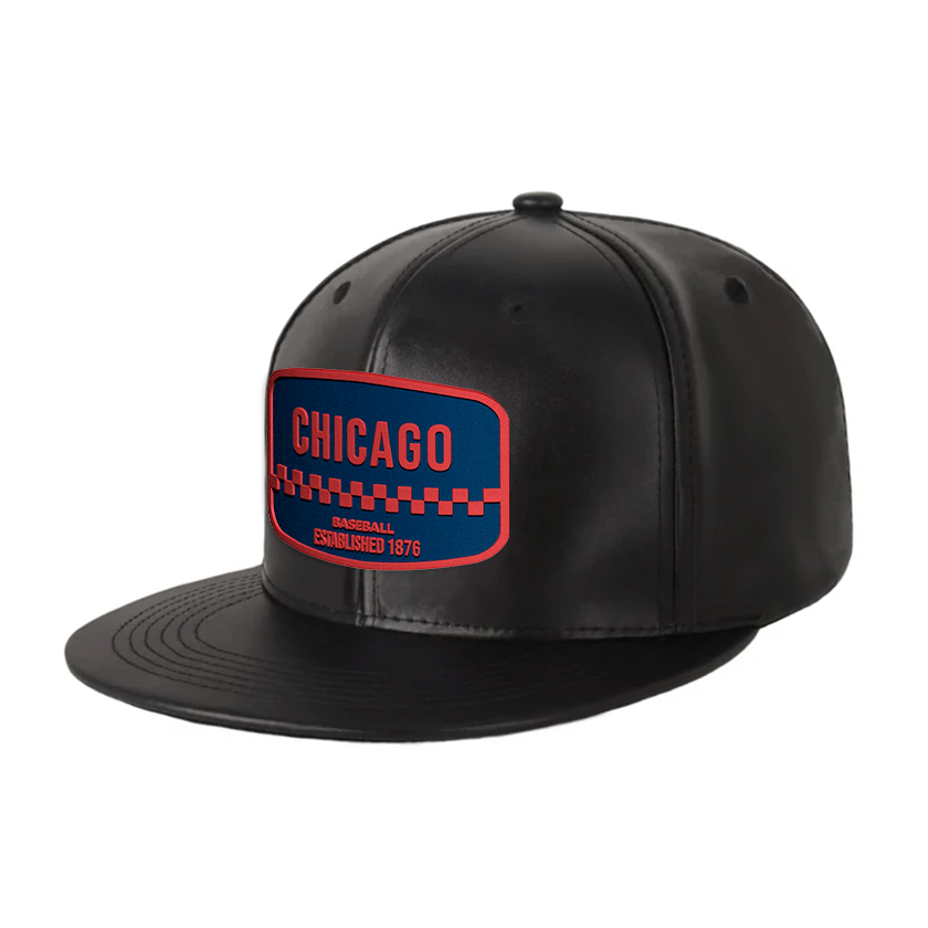 Chicago Baseball1 - PU Leather - Snapback City Caps