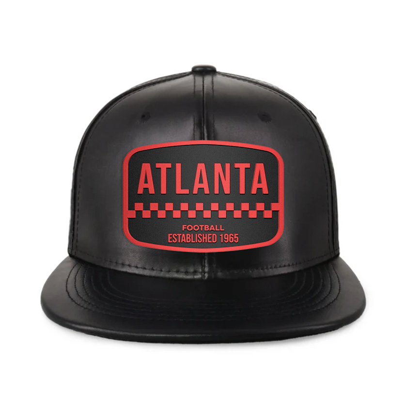 Atlanta Football - PU Leather - Snapback City Caps