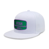 Utah Basketball - White - Snapback City Caps