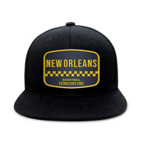 New Orleans Basketball - Black - Snapback City Caps