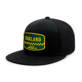 Oakland Baseball - Black - Snapback City Caps