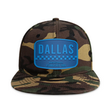 Dallas Basketball - Wood Camo - Snapback City Caps