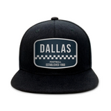 Dallas Football - Black - Snapback City Caps