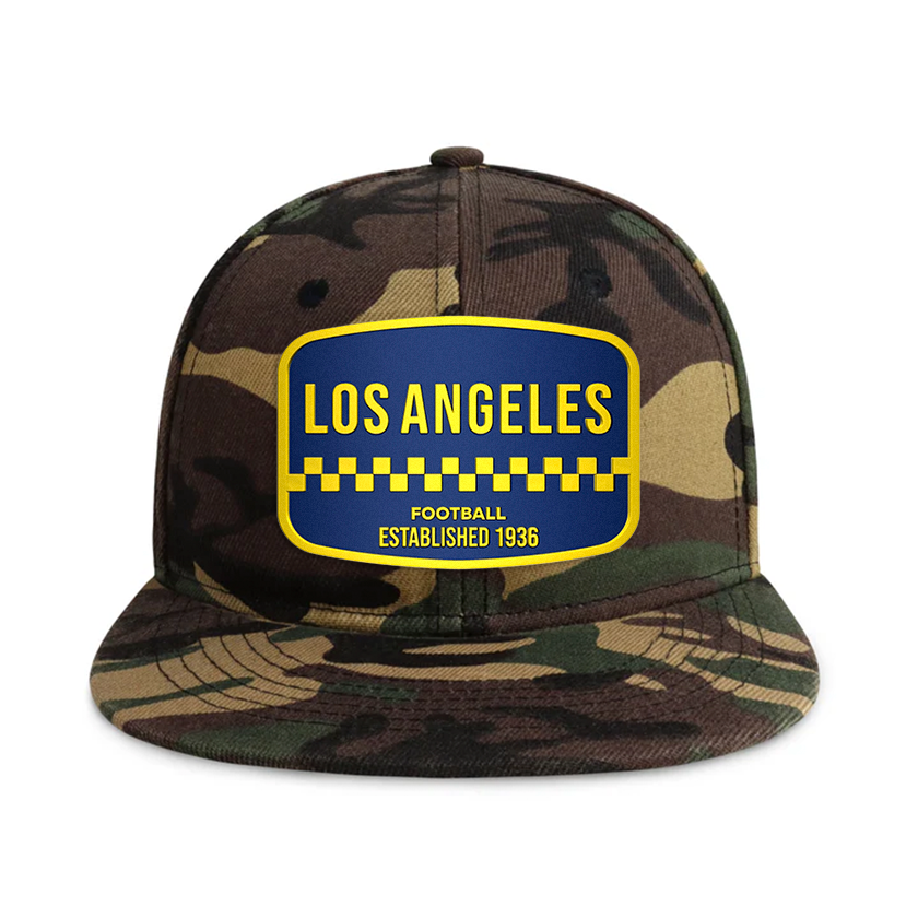 Los Angeles Football - Wood Camo - Snapback City Caps