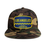 Los Angeles Football - Wood Camo - Snapback City Caps
