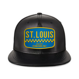 St. Louis Hockey - PU Leather - Snapback City Caps