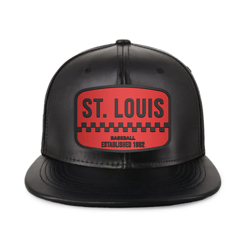 St. Louis Baseball - PU Leather - Snapback City Caps