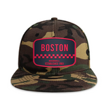 Boston Baseball - Wood Camo - Snapback City Caps
