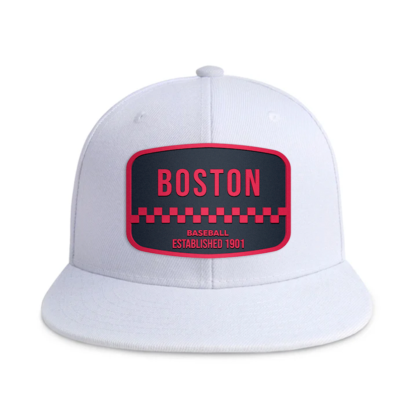 Boston Baseball - White - Snapback City Caps